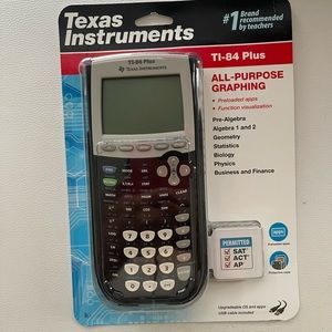 Texas Instruments TI-84 Plus Graphing Calculator, Black